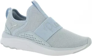 PUMA Softride Sophia Slipon Jr Girls Youth Sneaker 65 M US Big Kid Heather GreySilver