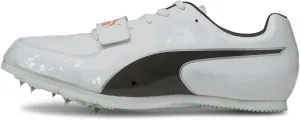 PUMA Unisex Technical Sport Track and Field Shoe, White Black Lava Blast, 9 US Women