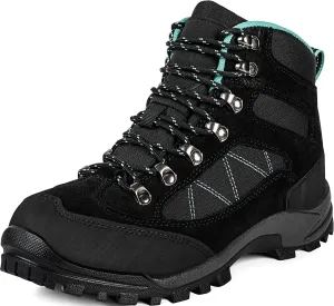 R CORD Hiking Boots Women Waterproof Ankle Support Womens Hiking Boots Backpacking Boots Breathable Non-slip Durable Hiking Boots for Outdoors
