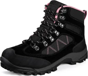 R CORD Snow Boots for Women Ankle Winter Boots for Women Hiking Boots Women Waterproof Durable Womens Hiking Boots for Outdoors