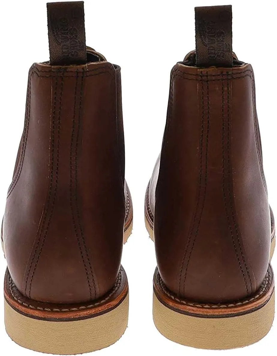 Red Wing Mens Classic Chelsea Leather Textile Boots