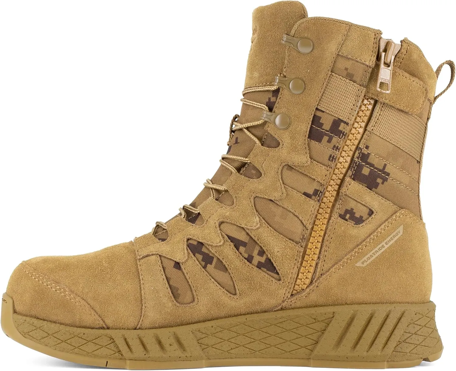 Reebok Men's Rb4337 Floatride Energy Tactical Construction Boot Coyote