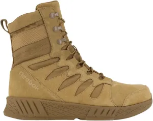 Reebok Work Men's RB4365 Floatride Energy 8" Tactical Soft Toe Boot Coyote Military, 7 Wide