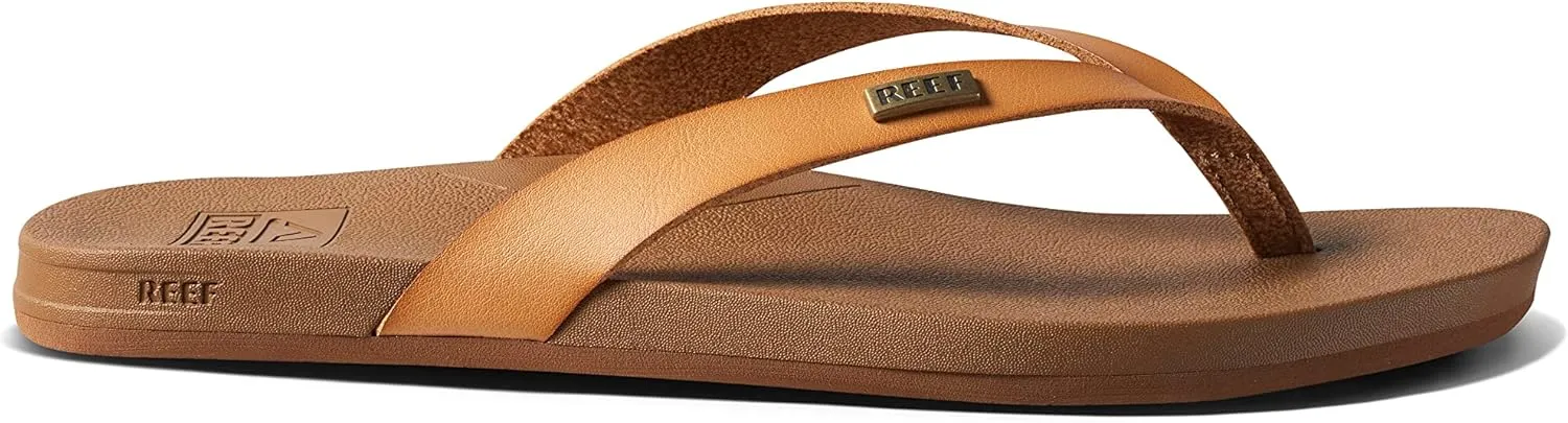 REEF Cushion Lune Women's Flip Flop, Molded Cushion Footbed, Arch Support