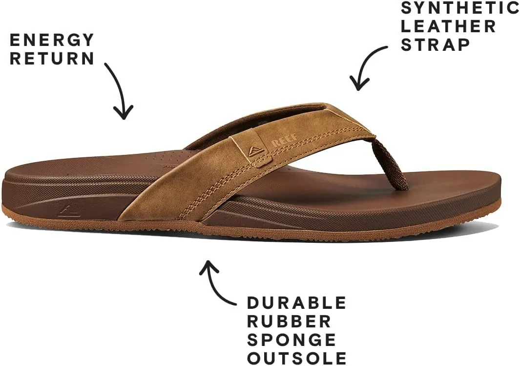 REEF Cushion Spring Men's Flip Flop, Ultra Soft Cushion Footbed