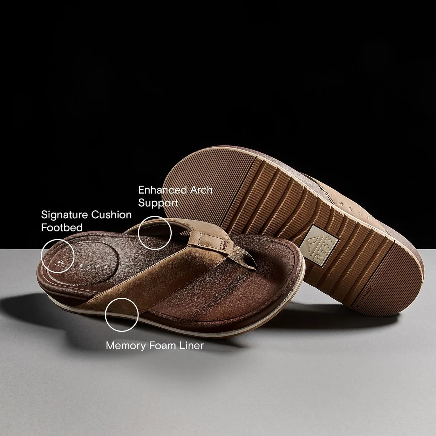REEF Men's Cushion Bonzer Flip-Flop