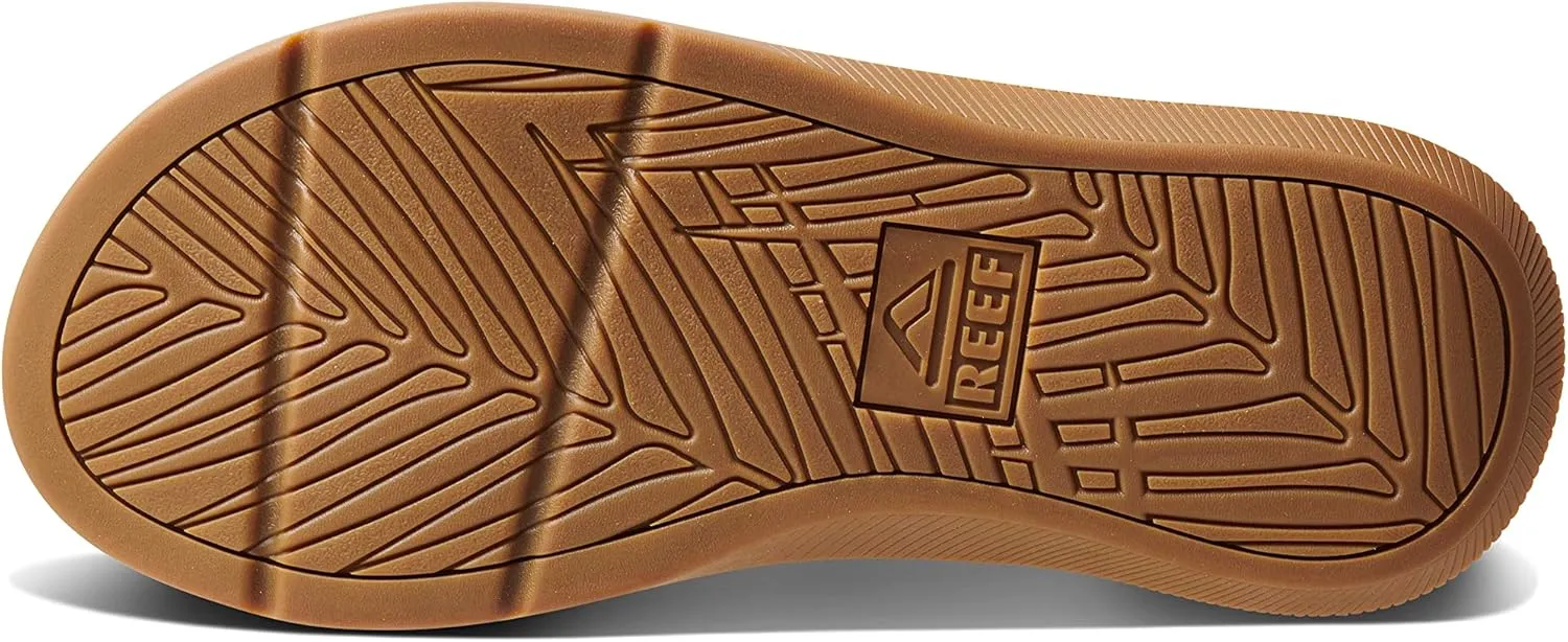 REEF Men's Leather Santa Ana Flip-Flop
