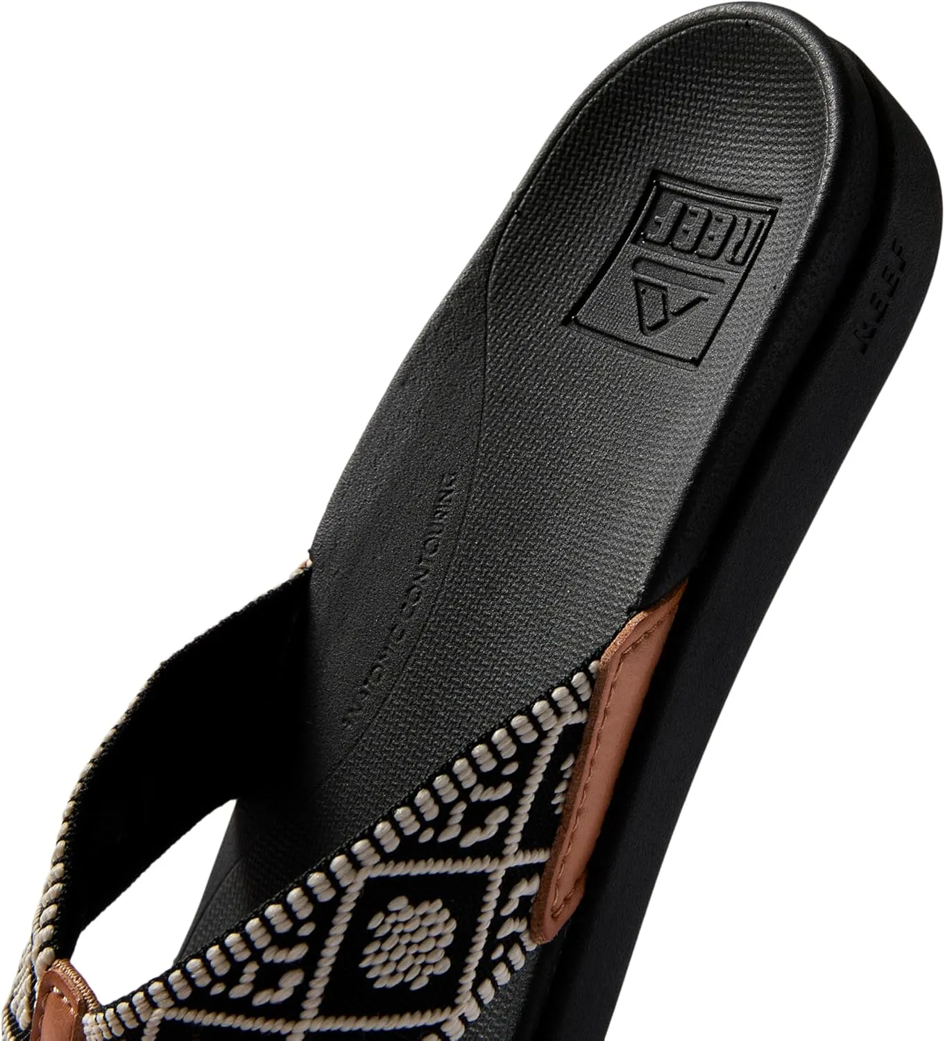 REEF Ortho Woven Women's Flip Flop, Arch Support and Soft Cushion Footbed