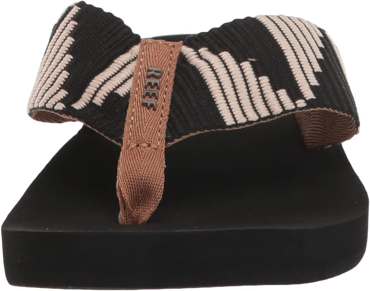 REEF Spring Woven Women's Beach Flip Flop, Soft Woven Strap & Cushion Footbed