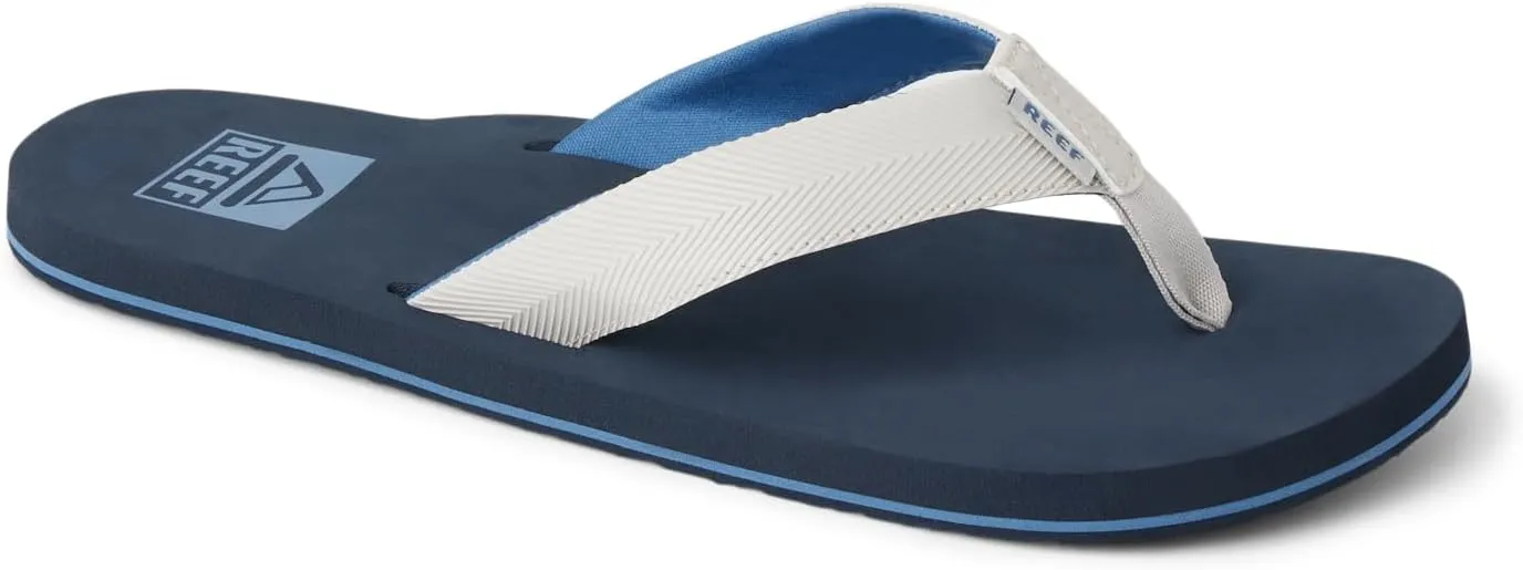 REEF Twinpin Men's Beach Flip Flop, Soft Cushion Footbed, Water Friendly