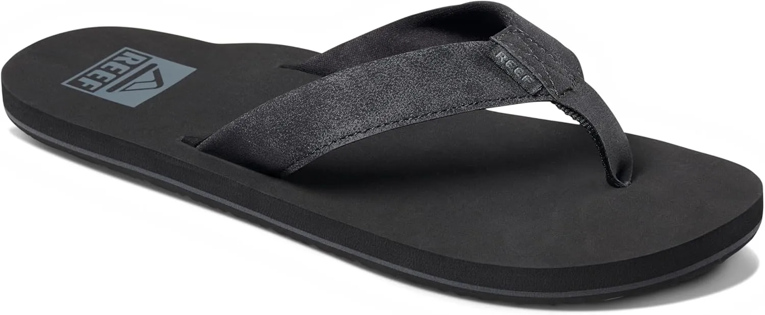 REEF Twinpin Men's Beach Flip Flop, Soft Cushion Footbed, Water Friendly