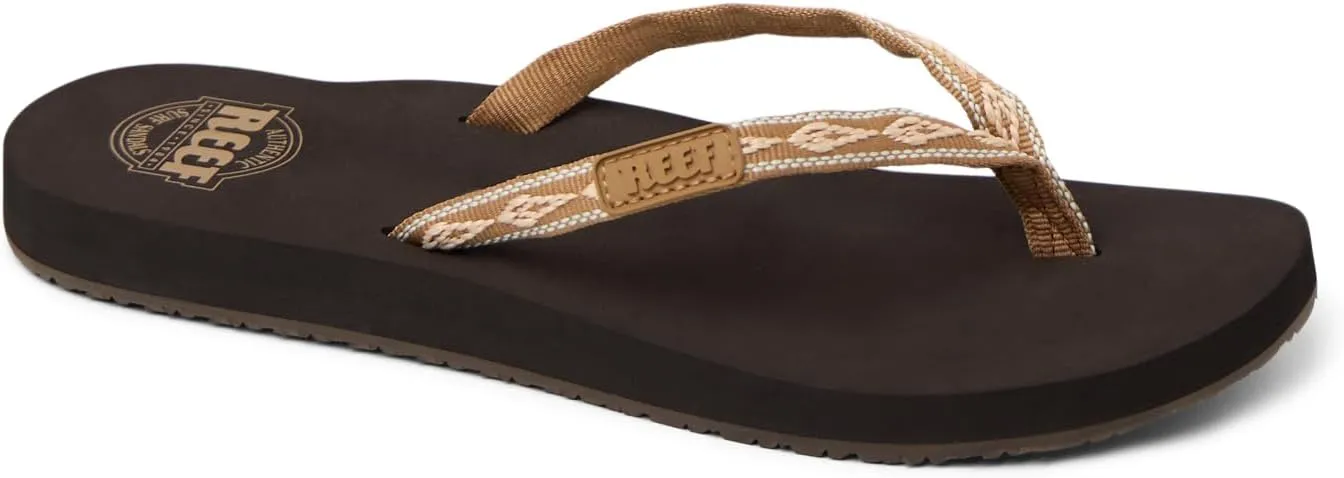 Reef Women's Ginger Beach Flip Flop, Soft Woven Strap