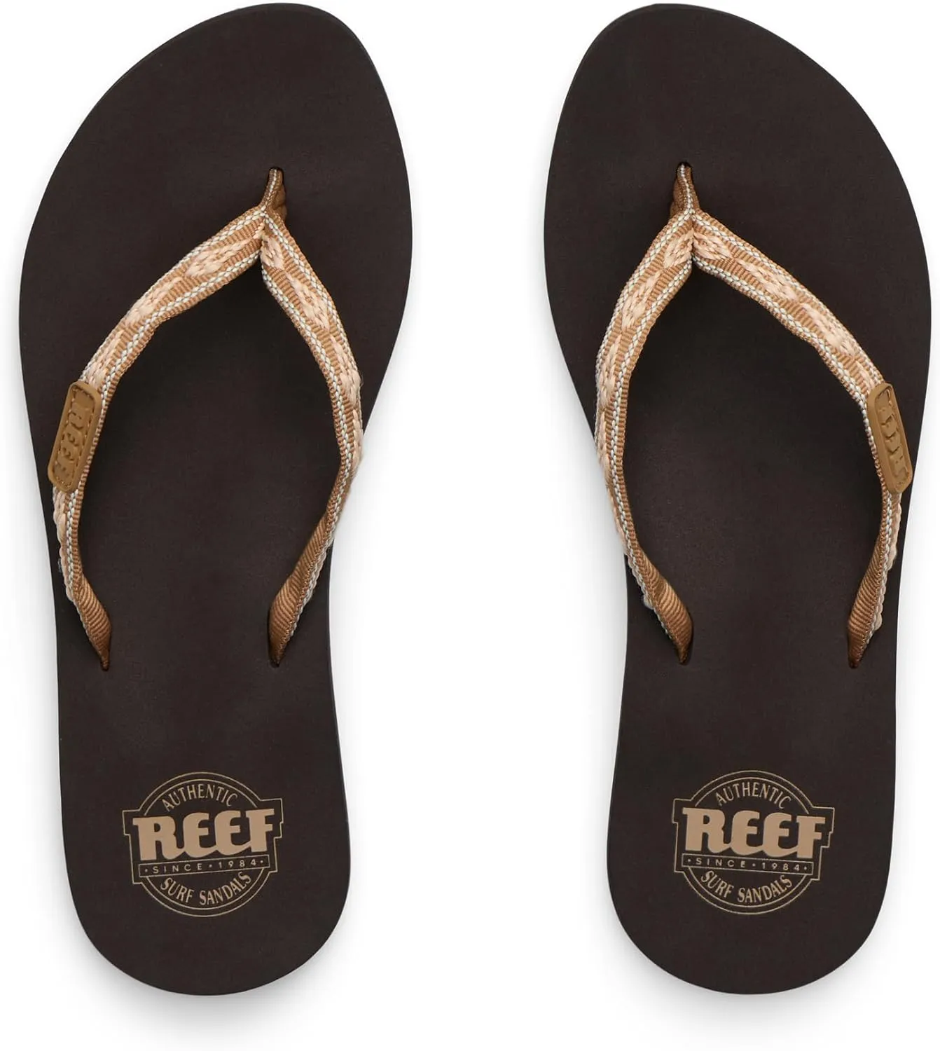 Reef Women's Ginger Beach Flip Flop, Soft Woven Strap