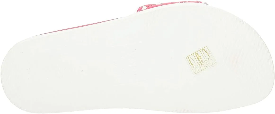 Rockstud Quilted Pool Slide Sandals Pink