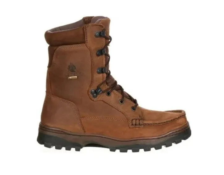 Rocky Men's Outback 8" Gore-Tex Waterproof Hiker Boot - Brown - FQ0008729