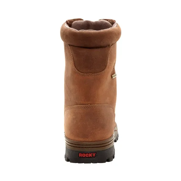 Rocky Men's Outback 8" Gore-Tex Waterproof Hiker Boot - Brown - FQ0008729