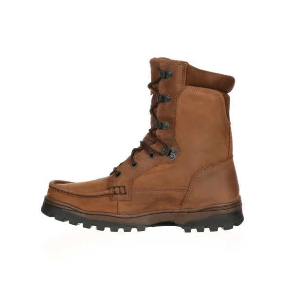 Rocky Men's Outback 8" Gore-Tex Waterproof Hiker Boot - Brown - FQ0008729