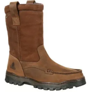 Rocky Men's Outback Gore-Tex Waterproof Wellington Hunting Boot Brown RKS0255