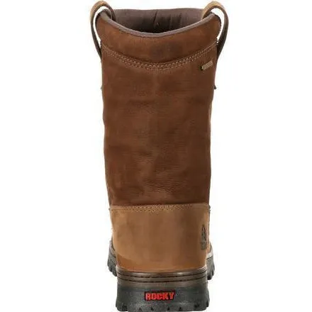 Rocky Men's Outback Gore-Tex Waterproof Wellington Hunting Boot Brown RKS0255