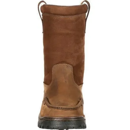 Rocky Men's Outback Gore-Tex Waterproof Wellington Hunting Boot Brown RKS0255