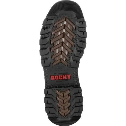 Rocky Men's Rams Horn 8" Composite Toe Waterproof Ins Work Boot - Brown - RKK0284