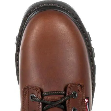 Rocky Men's Rams Horn 8" Composite Toe Waterproof Ins Work Boot - Brown - RKK0284