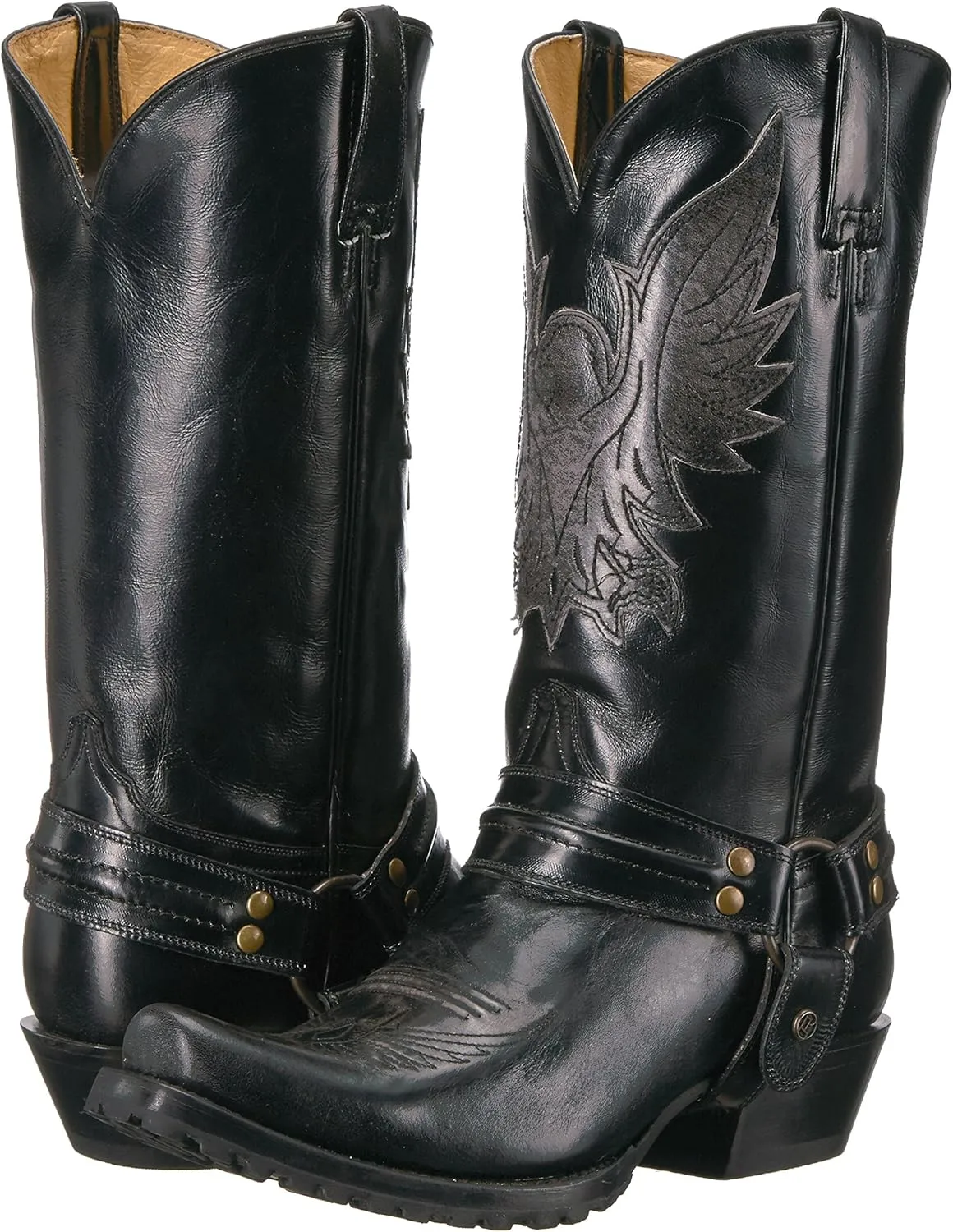 Roper Men's Moto Eagle Western Boot