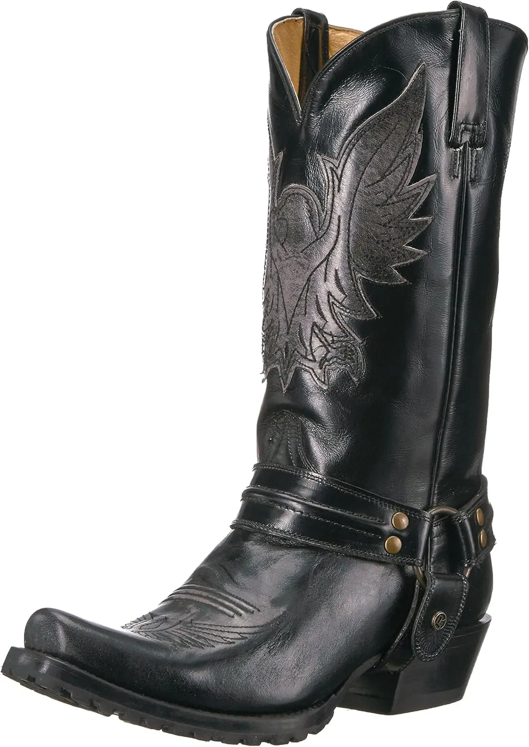 Roper Men's Moto Eagle Western Boot