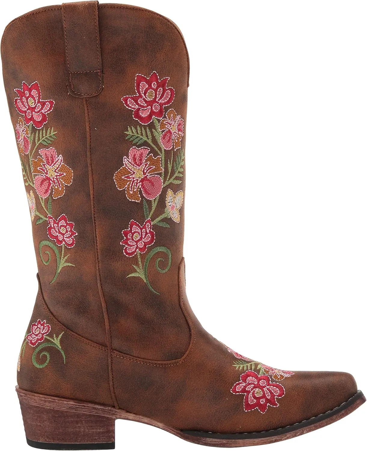 Roper Women's Riley Flowers Western Boot