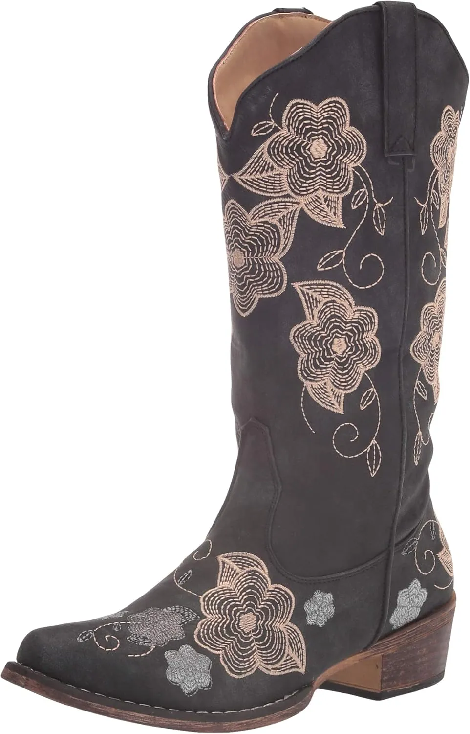 Roper Women's Riley Flowers Western Boot