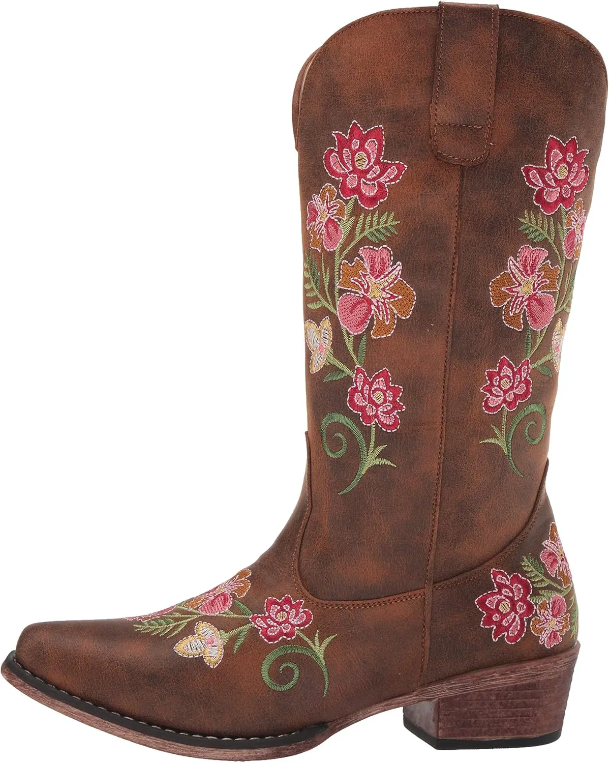 Roper Women's Riley Flowers Western Boot