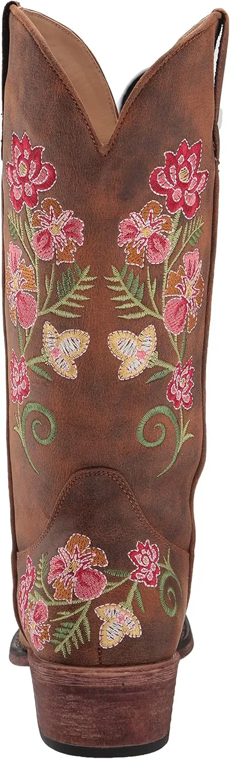 Roper Women's Riley Flowers Western Boot