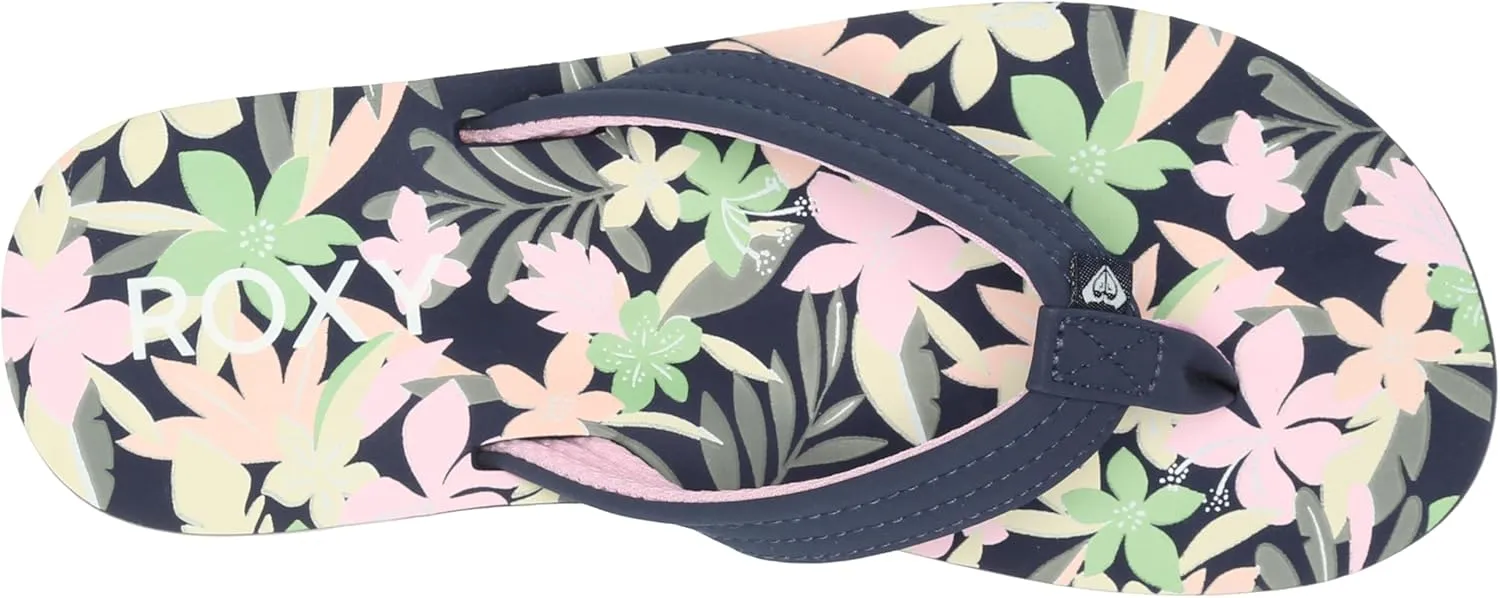 Roxy Girl's Vista Flip Flop Sandal