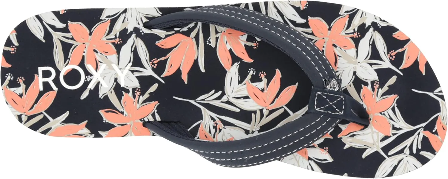 Roxy Girl's Vista Flip Flop Sandal