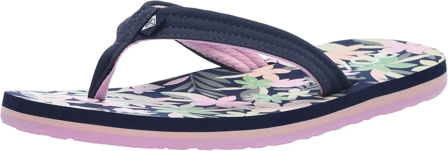 Roxy Girl's Vista Flip Flop Sandal
