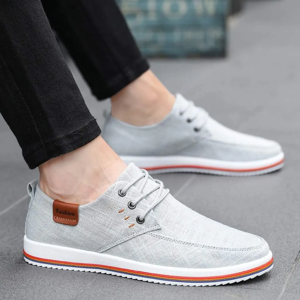 Running Shoes for Men Soft Cushions Athletic Low Top Mountaineering Traveling Breathable Street Shoes