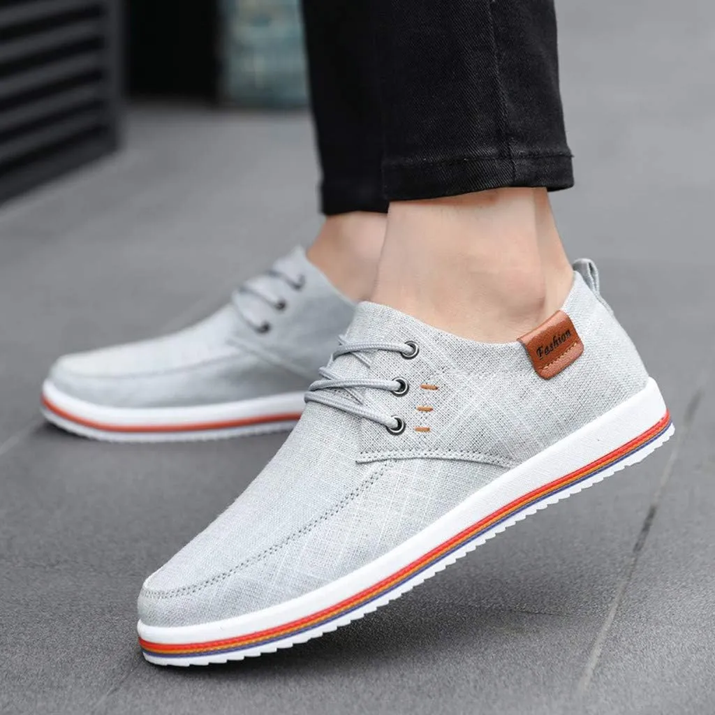 Running Shoes for Men Soft Cushions Athletic Low Top Mountaineering Traveling Breathable Street Shoes