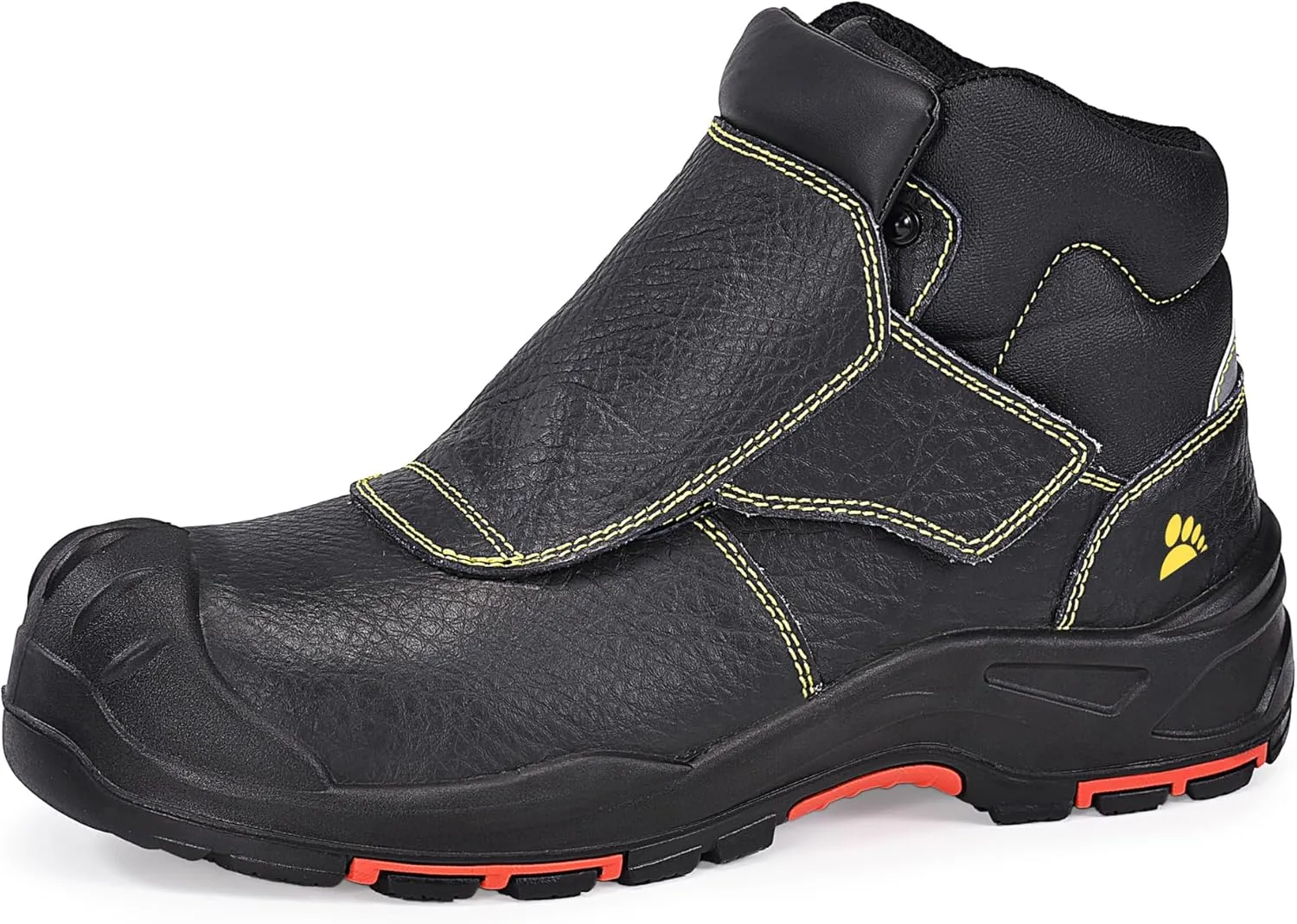 SAFETOE Welding Boots for Men Composite Toe Safety Boots Fire Resistant Welding Boot 300℃Heat Resistant Welder Working Boots