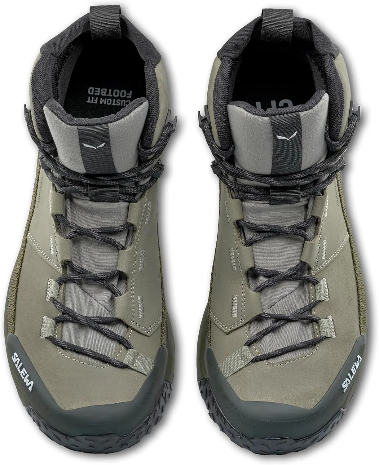 Salewa Men's Puez Leather Mid Powertex Boots - Waterproof Hiking & Trekking Boot