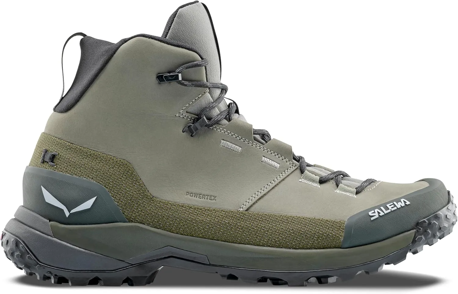Salewa Men's Puez Leather Mid Powertex Boots - Waterproof Hiking & Trekking Boot