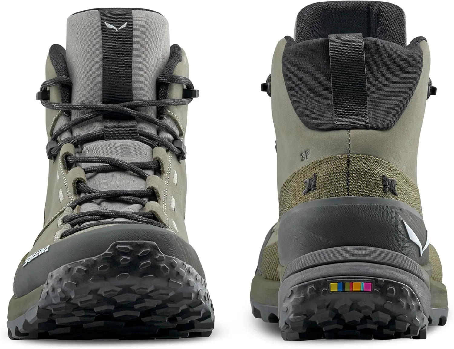 Salewa Men's Puez Leather Mid Powertex Boots - Waterproof Hiking & Trekking Boot