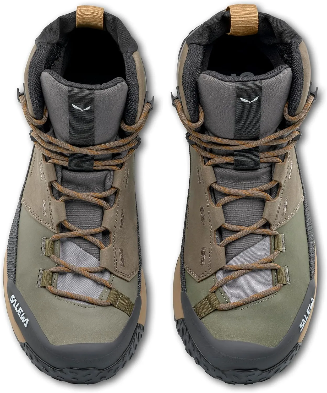 Salewa Men's Puez Leather Mid Powertex Boots - Waterproof Hiking & Trekking Boot