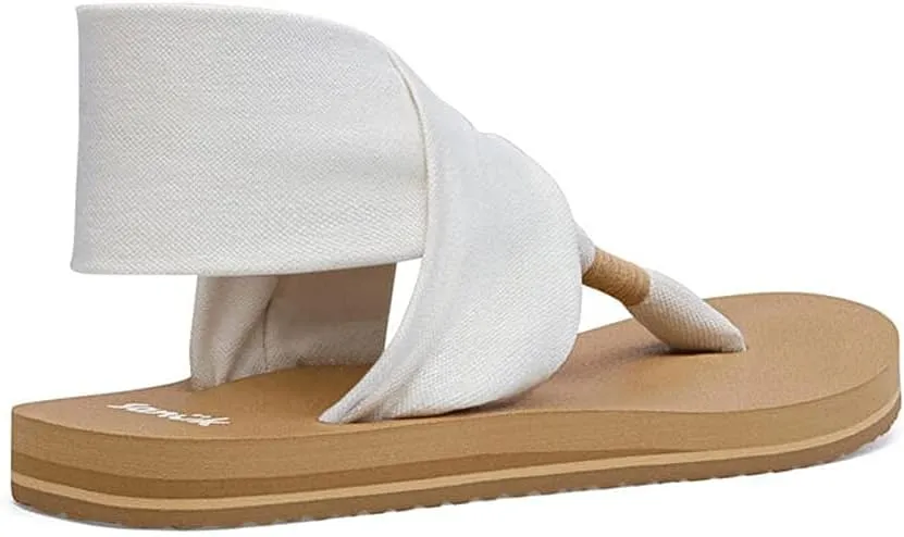 Sanuk Women's Yoga Sling | Sandals for Women | Yoga Sandals For Women | Memory Foam Footbed | Two-Way Stretch Upper