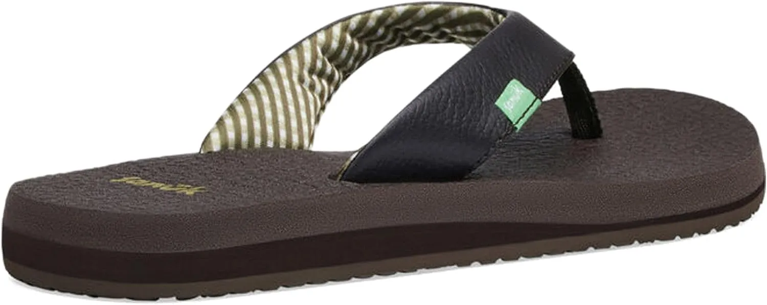 Sanuk Yoga Mat II | Flip Flops for Women | Yoga Sandals For Women | Women's Beach Sandals | Memory Foam Footbed
