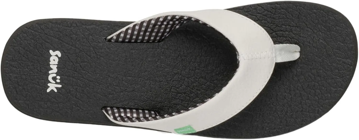 Sanuk Yoga Mat II | Flip Flops for Women | Yoga Sandals For Women | Women's Beach Sandals | Memory Foam Footbed