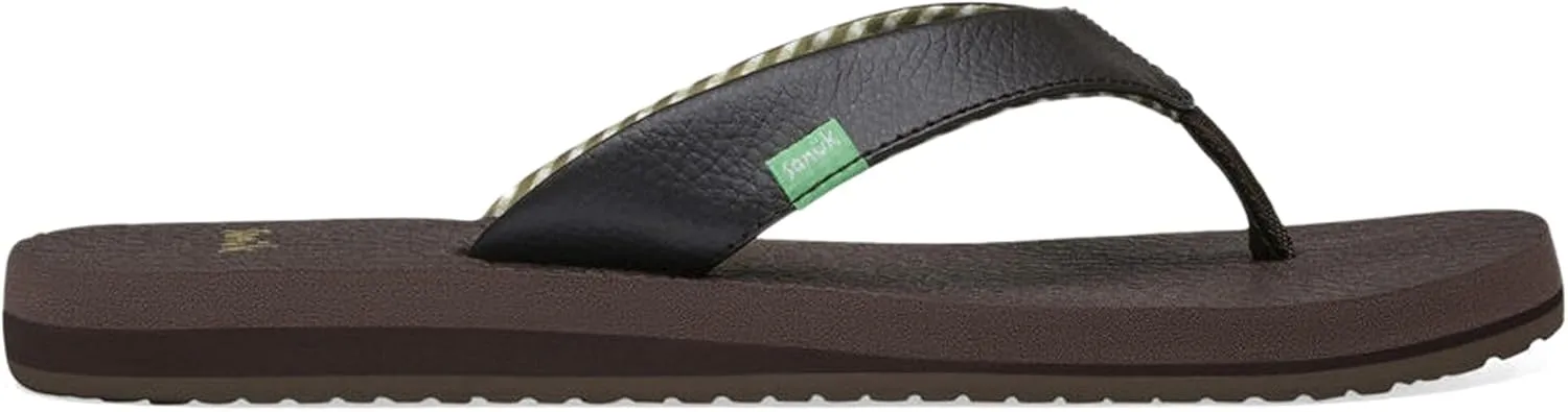 Sanuk Yoga Mat II | Flip Flops for Women | Yoga Sandals For Women | Women's Beach Sandals | Memory Foam Footbed