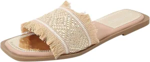 Sheep Wool Slippers Boot for Women Fashion Womens Breathable Lace Up Shoes Casual Sandals Vegan Slippers for