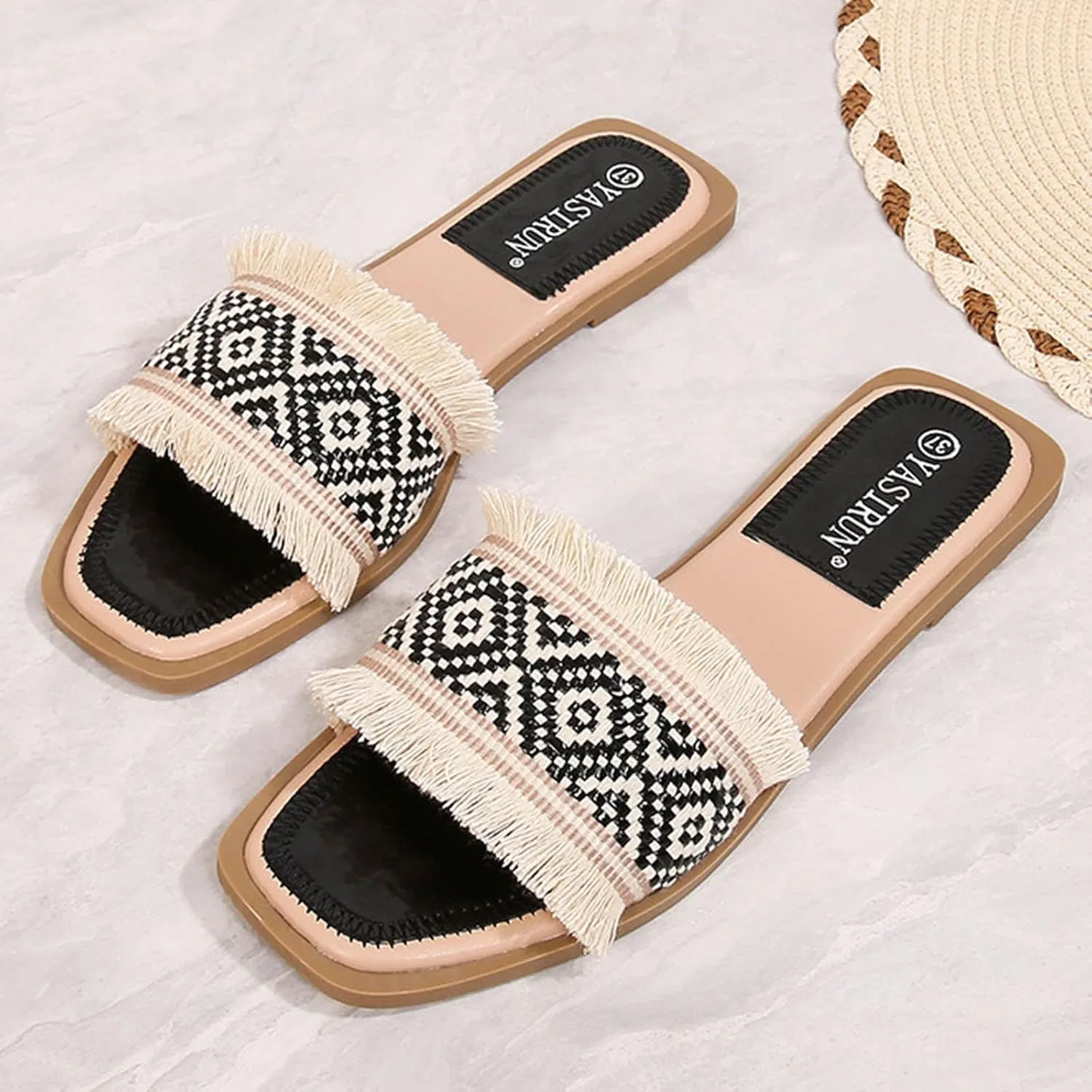 Sheep Wool Slippers Boot for Women Fashion Womens Breathable Lace Up Shoes Casual Sandals Vegan Slippers for