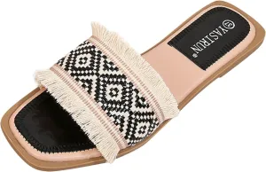 Sheep Wool Slippers Boot for Women Fashion Womens Breathable Lace Up Shoes Casual Sandals Vegan Slippers for