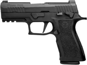 SIG SAUER P320 X-CARRY CO2 Blowback Semi-Auto 4.5mm Caliber Steel BB Optics Compatible Durable Black Air Pistol with High Contrast Sights - Airgun for Training, Target Practice & Recreational Shooting